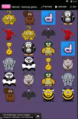 Play MEMOLI - memory game for kids