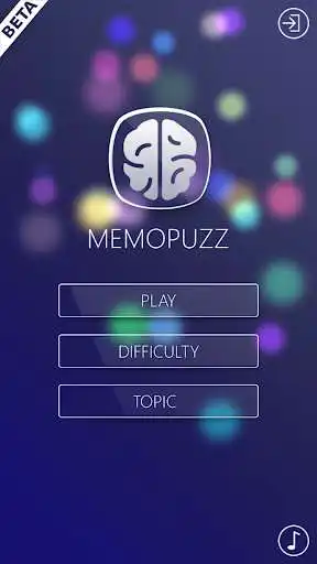 Play Memo Puzz Attention Booster as an online game Memo Puzz Attention Booster with UptoPlay