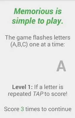 Play Memorious - Memory Brain Game
