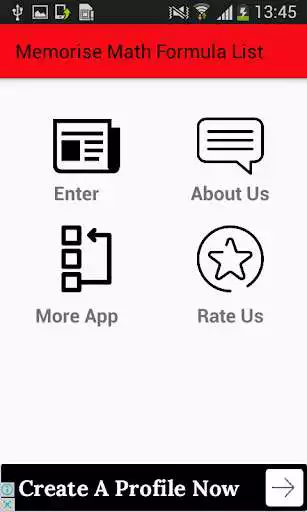 Play Memorise Math Formula List