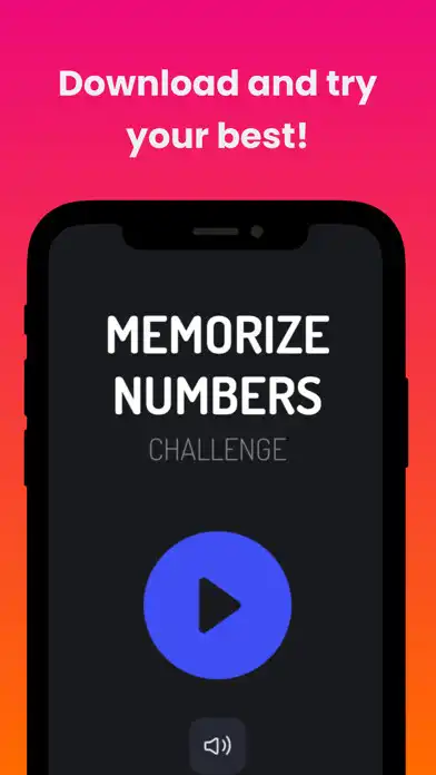 Play Memorize Numbers Challenge as an online game Memorize Numbers Challenge with UptoPlay
