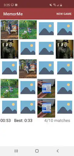 Play MemorMe as an online game MemorMe with UptoPlay