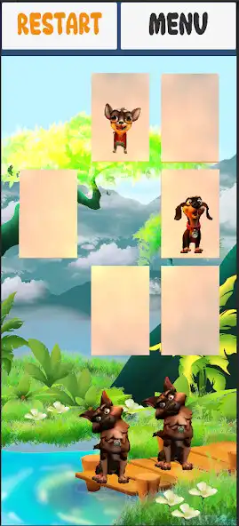 Play Memory 3D Animals as an online game Memory 3D Animals with UptoPlay