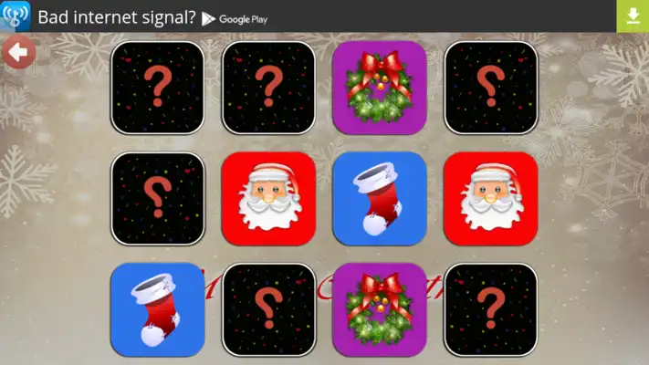 Play Memory Christmas Match