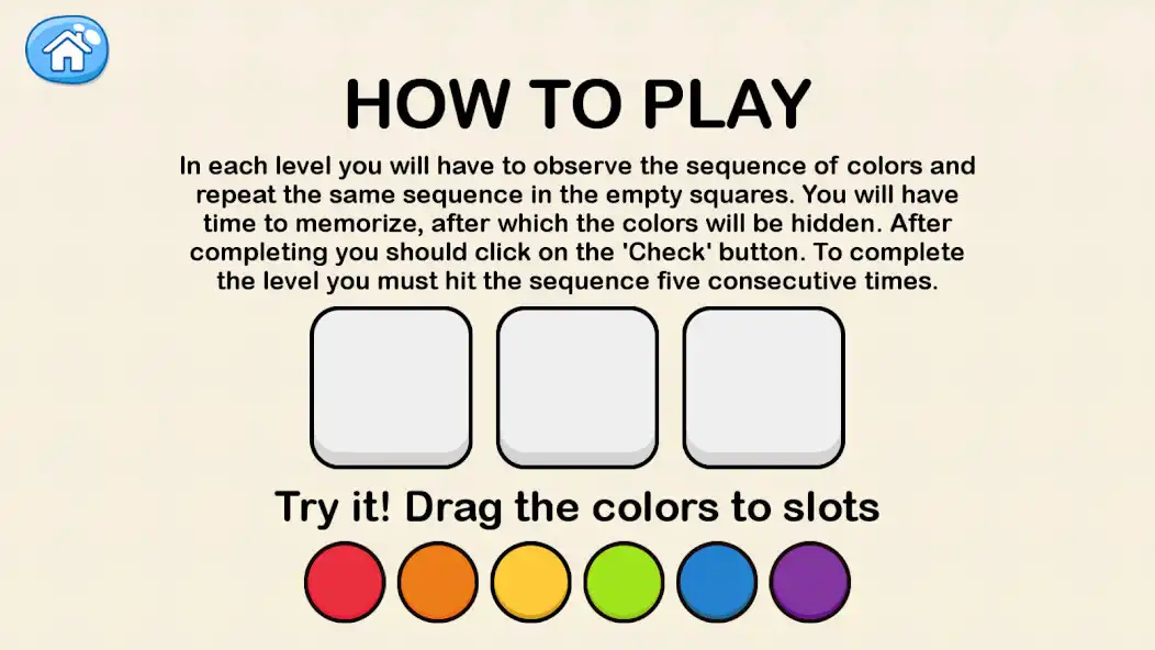 Play Memory Color Game as an online game Memory Color Game with UptoPlay