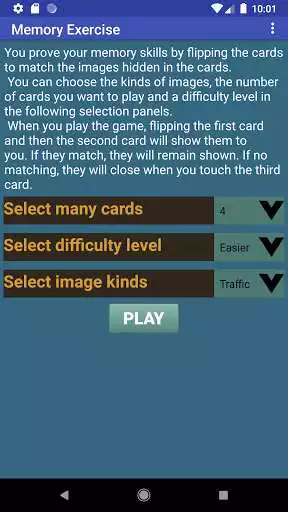 Play Memory Exercise