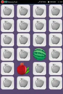 Play Memory fruit