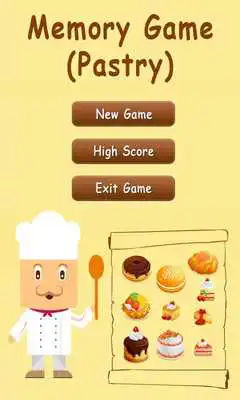 Play Memory Game - Pastry