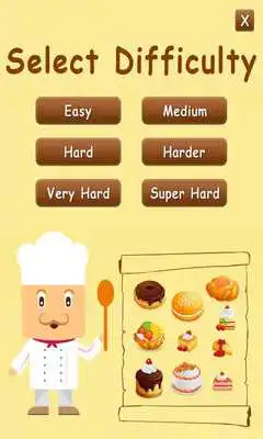 Play Memory Game - Pastry