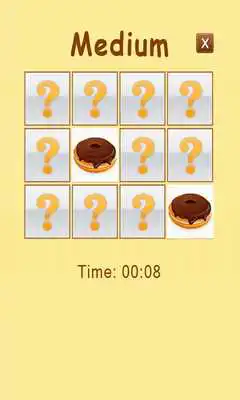 Play Memory Game - Pastry