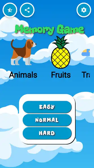 Play Memory Game - Preschool LKG, UKG Kids App  and enjoy Memory Game - Preschool LKG, UKG Kids App with UptoPlay