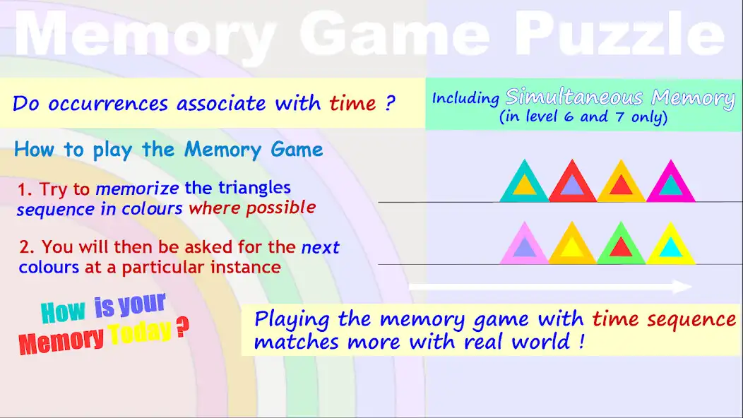 Play Memory Game Puzzle as an online game Memory Game Puzzle with UptoPlay