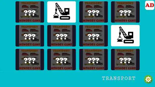 Play Memory Game - Transport as an online game Memory Game - Transport with UptoPlay