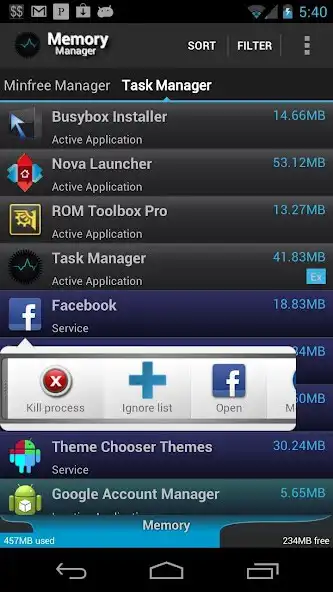 Play Memory Manager Play Memory Manager