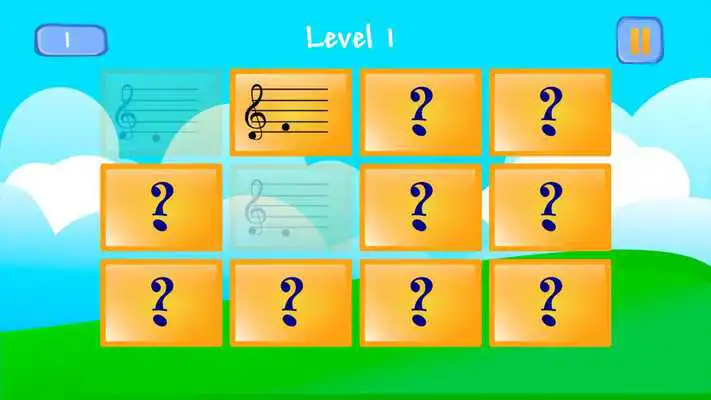 Play Memory Music Notes