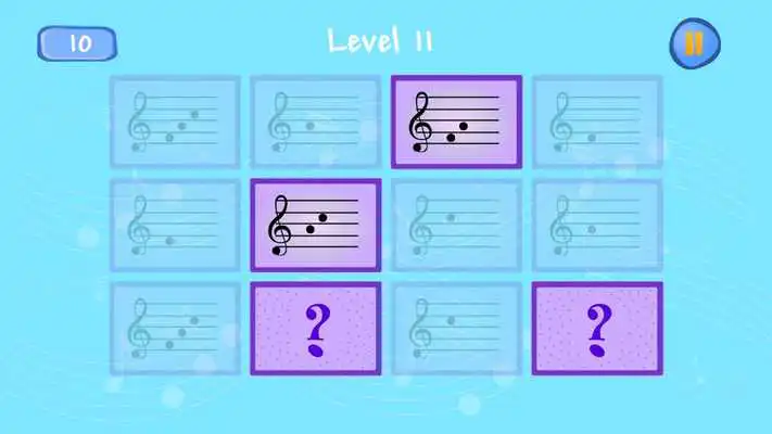 Play Memory Music Notes