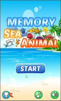 Play Memory Sea Animal :Train Brain