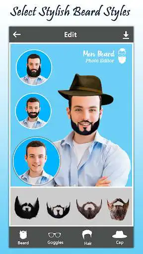 Play Men Beard Photo Editor Boy Hairstyle Salon  and enjoy Men Beard Photo Editor Boy Hairstyle Salon with UptoPlay