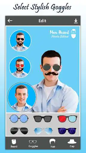 Play Men Beard Photo Editor Boy Hairstyle Salon as an online game Men Beard Photo Editor Boy Hairstyle Salon with UptoPlay