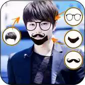 Free play online Men beard photo editor hairstyle salon APK