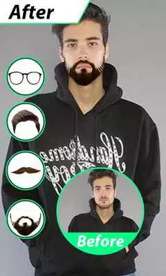 Play Men beard photo editor hairstyle salon