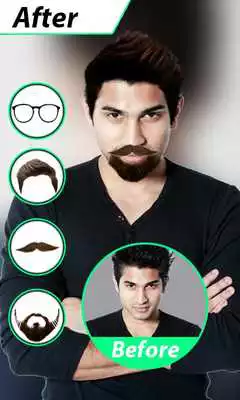 Play Men beard photo editor hairstyle salon
