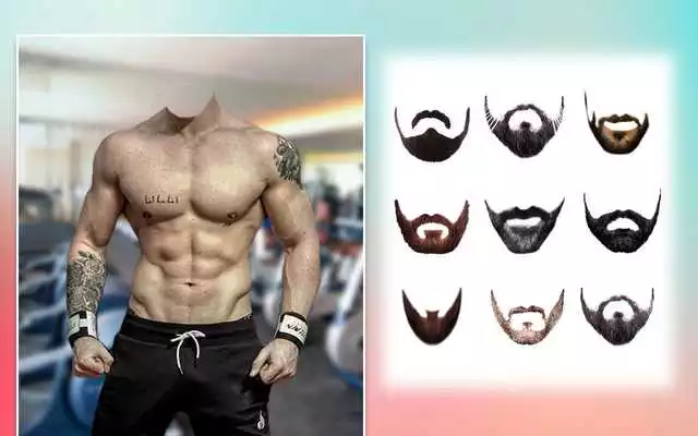 Play Men Body Builder Photo Editor : SixPack tattoo App
