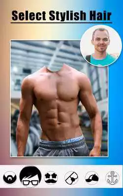 Play Men Body Builder Photo Editor : SixPack tattoo App