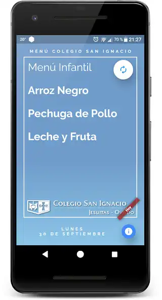 Play Menú Colegio San Ignacio as an online game Menú Colegio San Ignacio with UptoPlay