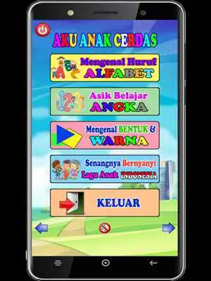Play Mengenal Huruf, Angka, Bentuk dan Warna Sejak Dini