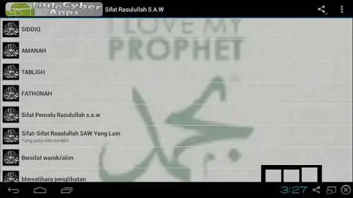 Play Mengenali Sifat-Sifat Rasulullah S.A.W  and enjoy Mengenali Sifat-Sifat Rasulullah S.A.W with UptoPlay