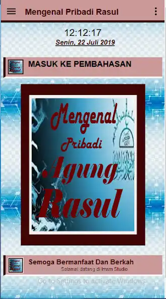 Play Mengenal Pribadi Agung Rasul as an online game Mengenal Pribadi Agung Rasul with UptoPlay