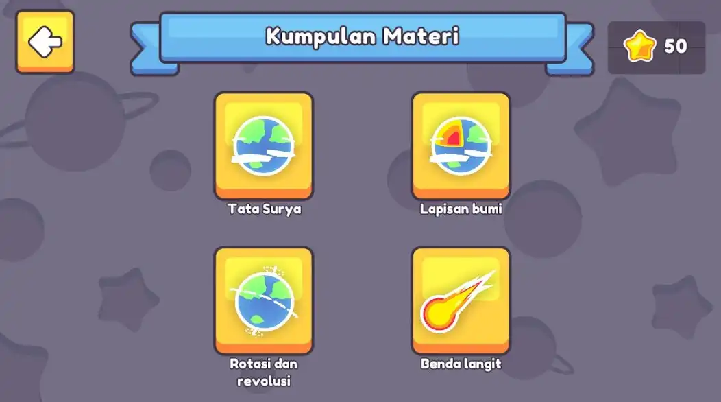 Play Mengenal Sistem Tata Surya as an online game Mengenal Sistem Tata Surya with UptoPlay