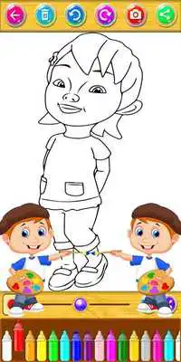 Play Menggambar Upinipin