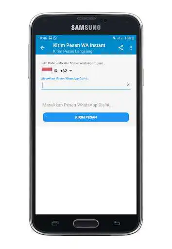 Play Mengirim Pesan Instant - Penyimpan Status WhatsApp  and enjoy Mengirim Pesan Instant - Penyimpan Status WhatsApp with UptoPlay
