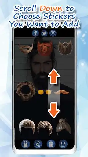 Play Men Hairstyles - Beard Camera as an online game online Men Hairstyles - Beard Camera with UptoPlay com.Men.HairAndBeard.PhotoEditor Play Men Hairstyles - Beard Camera as an online game Men Hairstyles - Beard Camera with UptoPlay
