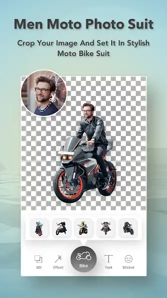 Play Men Moto Bike Photo Suit : Bike Photo Editor  and enjoy Men Moto Bike Photo Suit : Bike Photo Editor with UptoPlay