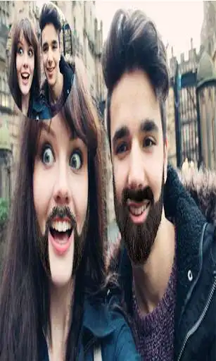 Play Men Mustache Beard Editor PRO as an online game Men Mustache Beard Editor PRO with UptoPlay