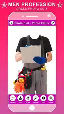 Play Men Profession Suit : Man Photo Editor