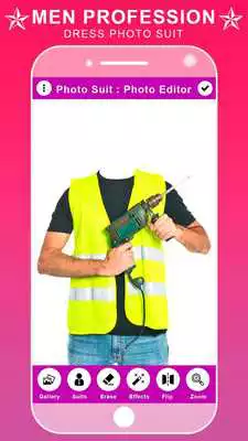 Play Men Profession Suit : Man Photo Editor