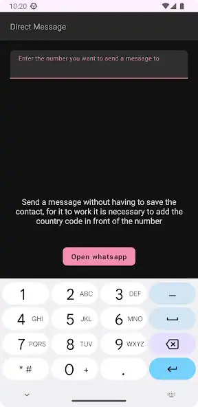 Play Mensagem sem contato  and enjoy Mensagem sem contato with UptoPlay