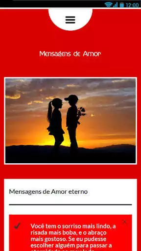 Play Mensagens de Amor as an online game Mensagens de Amor with UptoPlay