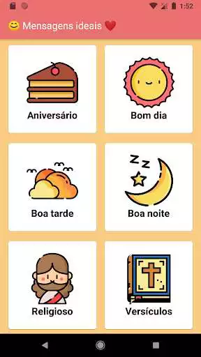 Play Mensagens Ideais  and enjoy Mensagens Ideais with UptoPlay