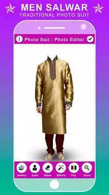 Play Men Salwar Suit Man Traditional Dress Photo Editor