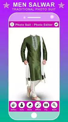 Play Men Salwar Suit Man Traditional Dress Photo Editor