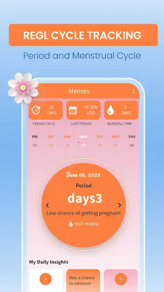Play Menses - Menstrual Calendar as an online game Menses - Menstrual Calendar with UptoPlay