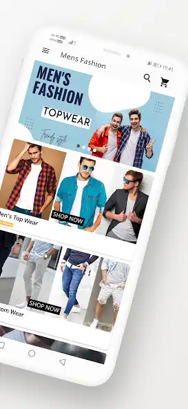 Play Mens Fashion : Shopping App as an online game Mens Fashion : Shopping App with UptoPlay