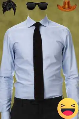 Play Men Shirt With Tie Photo Suit Maker