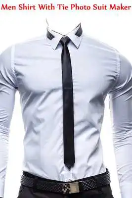 Play Men Shirt With Tie Photo Suit Maker