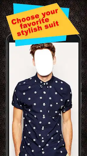 Play Men Short Shirt Photo Suit